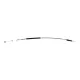 Трос куліси Audi A1/Skoda Fabia/Roomster/VW Polo 99- (1224mm)
