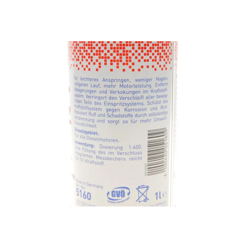 Присадка в дизельне паливо LIQUI MOLY Speed Diesel Zusatz 1 л (5160)