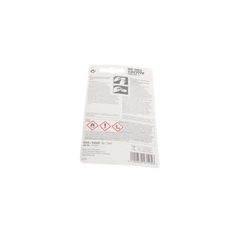 Клей для ремонту підігріву скла та контактів LOCTITE MR 3863, 2г, артикул 1151364