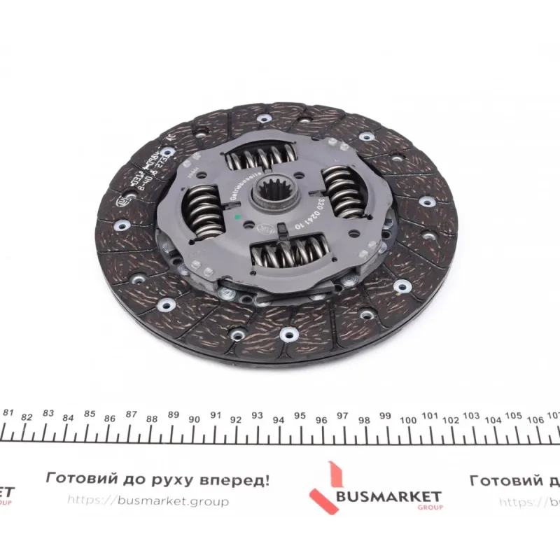 Диск зчеплення Opel Astra/Combo/Vectra 1.4/4.6 91- (d=200mm)