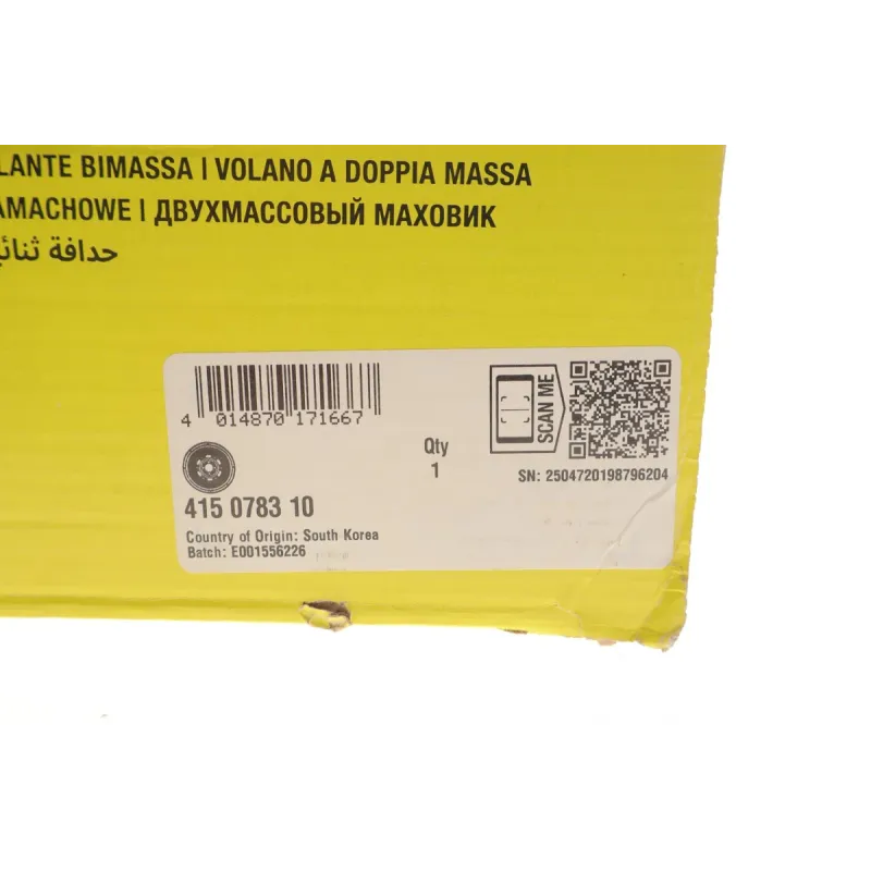 Демпфер зчеплення LuK 415 0783 10 для Opel Antara 2.2 CDTi 2010-2015