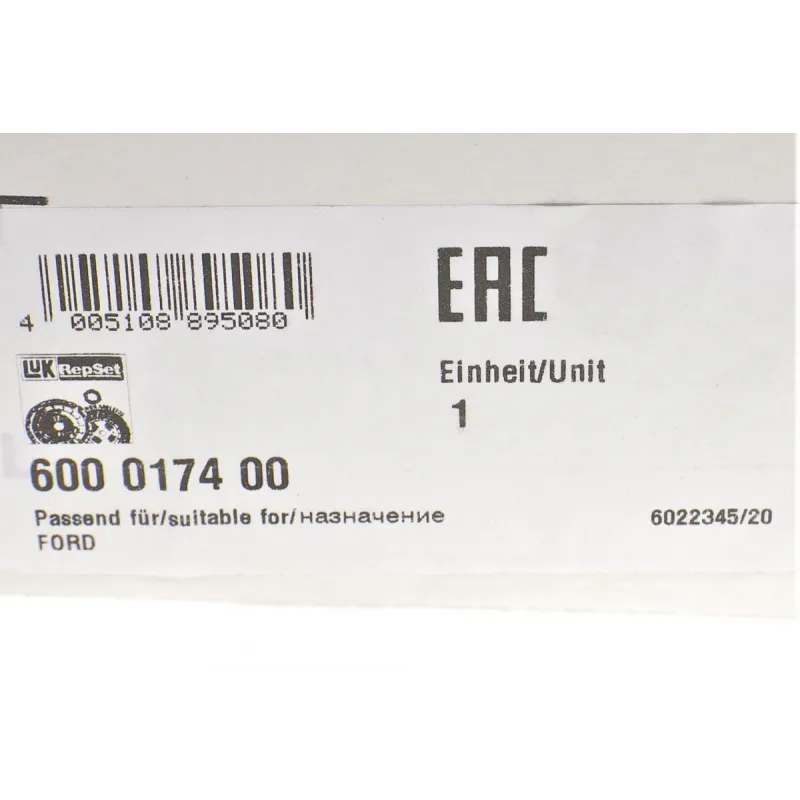 Демпфер + комплект зчеплення Ford Galaxy/Mondeo 1.8 TDCi 06-15