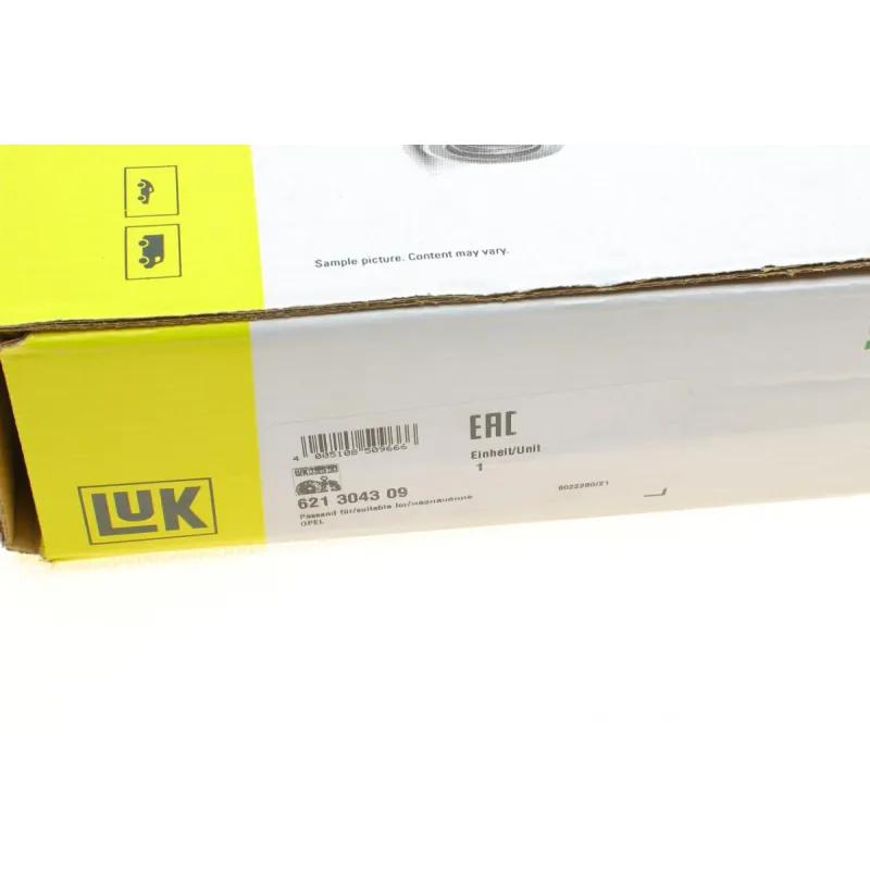 Комплект зчеплення LuK 621304309 для Opel Astra H/Vectra C 1.6/1.8 (2004-)