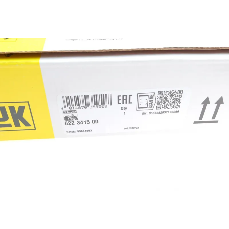 Комплект зчеплення LuK 622 3415 00 для Honda Civic VIII/IX 1.4/1.8 i-VTEC 2005- (d=216mm) (+вижимний)
