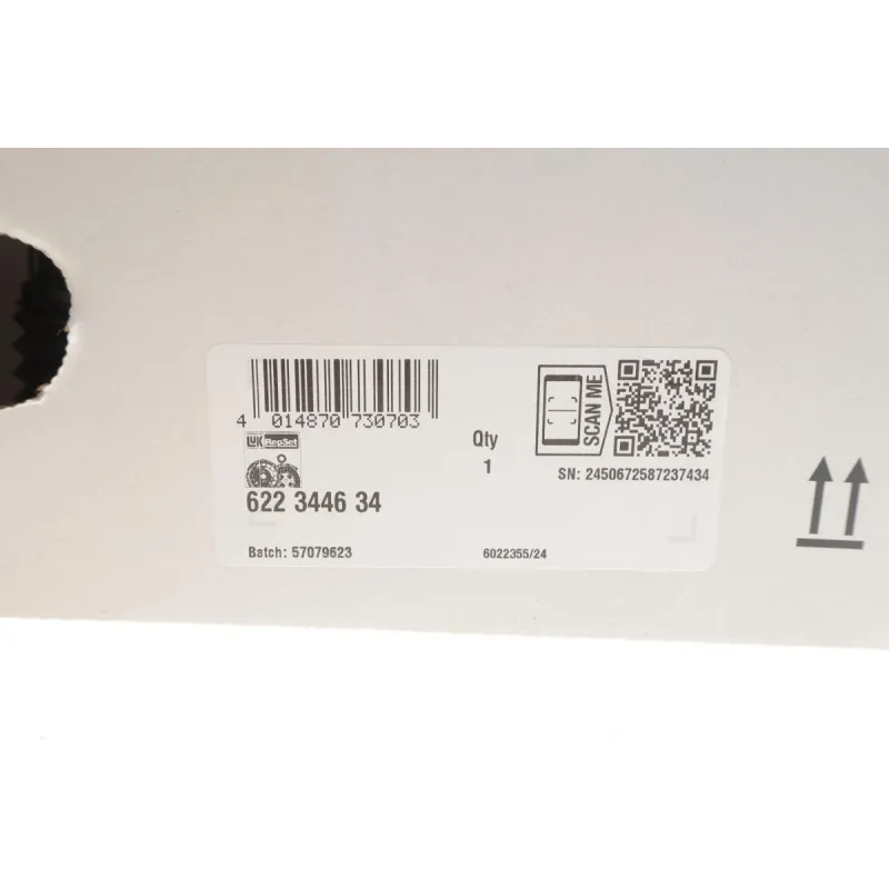 Комплект зчеплення LuK 622 3446 34 для Renault Logan/Sandero 0.9 TCe 2012-, d=215mm