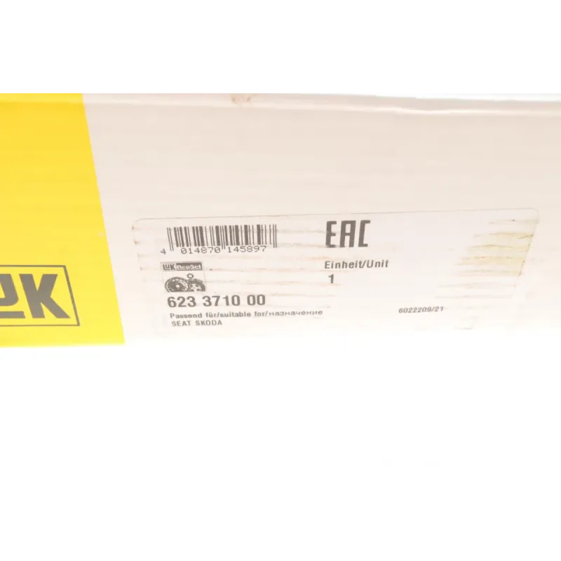 Комплект зчеплення Seat Toledo/Skoda Fabia/Rapid 1.4 TDI 14- (d=230mm)