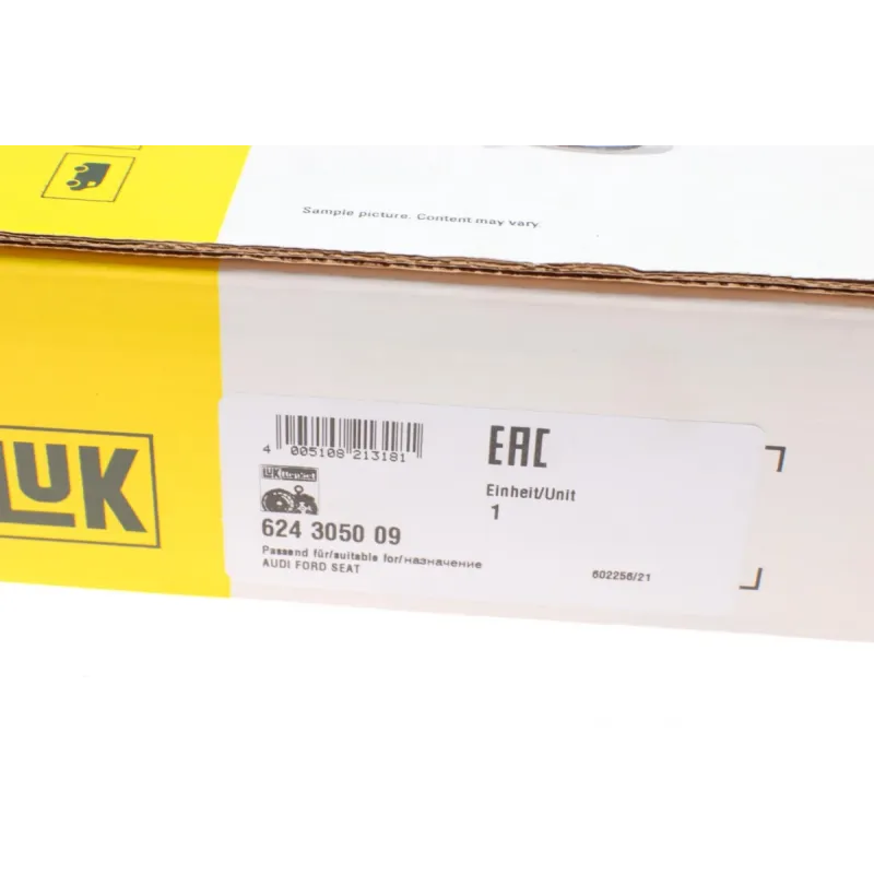Комплект зчеплення LuK 624 3050 09 для Seat Ibiza, VW Polo 1.4/1.9 TDI 2012-