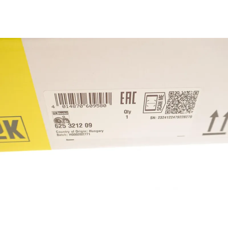 Комплект зчеплення FIAT Ducato Multijet 2,3D, 06-, (88/96/103/109/110kw)