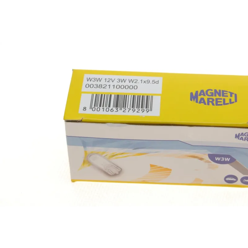 Автолампа W3W 12V 3W W2.1x9.5d Standard (габарит, щиток приладів) (без цоколя) (W3W 12V)