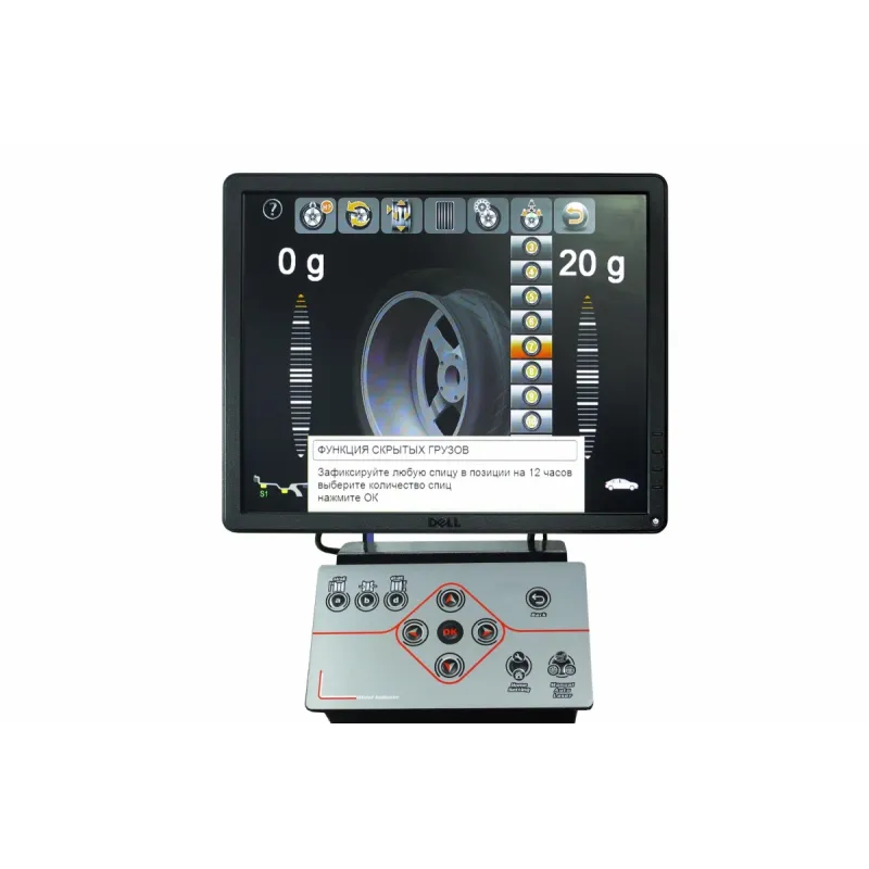 Балансувальний стенд напів автоматичний MAGNETI MARELLI MM-HC1024FA 007935017805 LCD 17