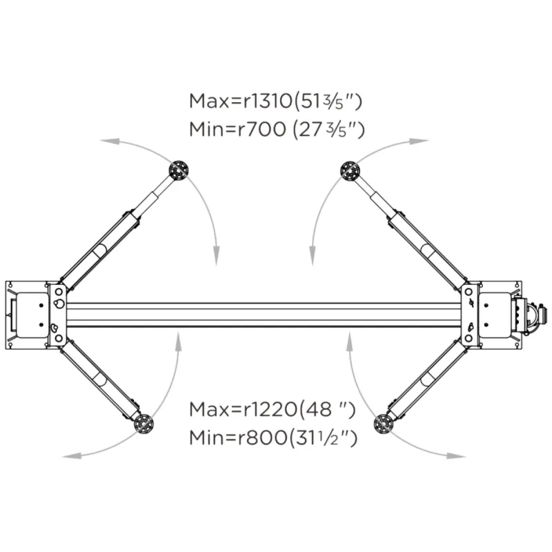 Підйомник двостійковий Magneti Marelli 007935018175 4000 кг 380В верхня синхронізація