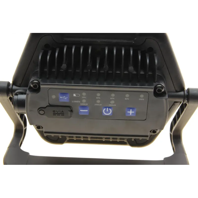 Прожектор світлодіодний COB LED MAGNETI MARELLI 007935030260, 3000/2000/1000 Lm, 6000 mAh Li-ion, IP67, функція Powerbank