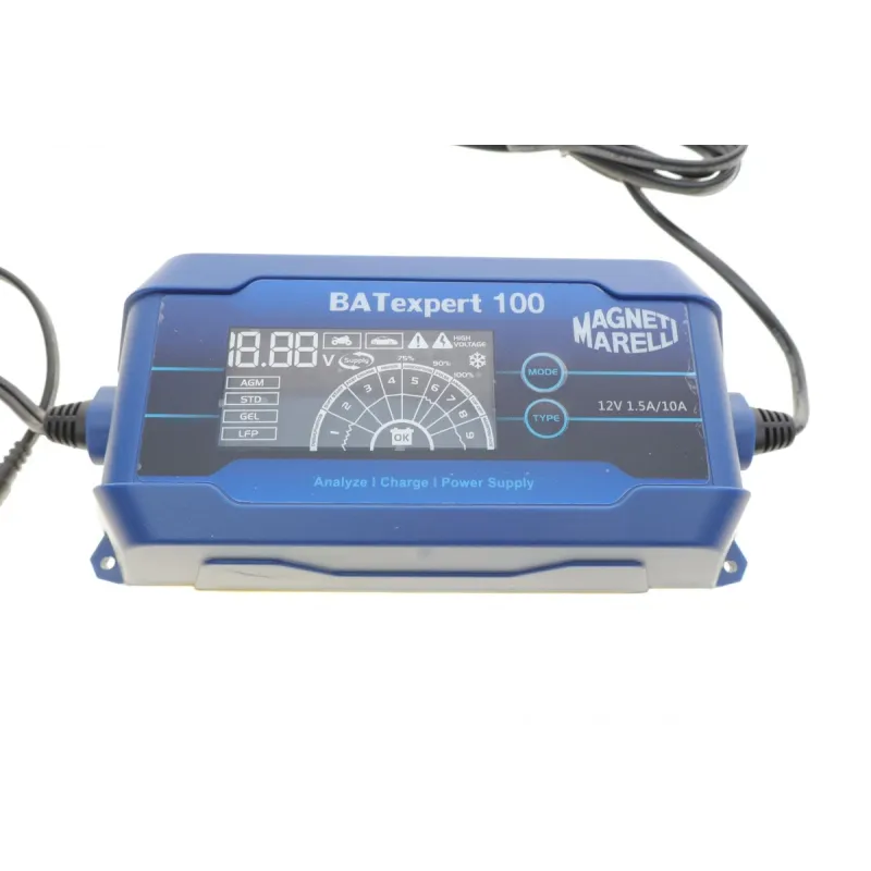 Зарядний пристрій з РК-дисплеєм (12-13.6v) (для автомобілів)