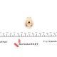 Перехідник для балона R134a 1/4'' x 13 мм + 1/4