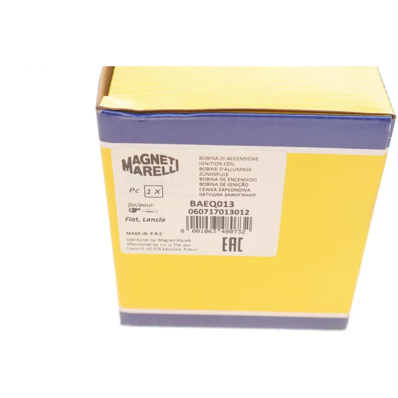 Котушка запалювання MAGNETI MARELLI 060717013012 для Fiat Fiorino, Panda, Uno