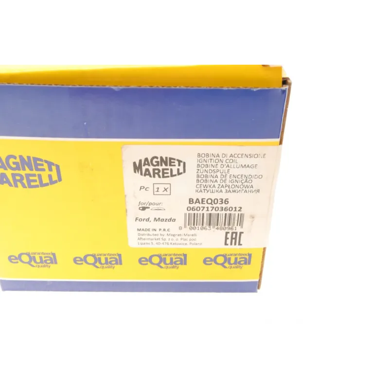 Котушка запалювання Mazda 626 V/Ford Mondeo II 1.1-2.0 96-02 (BAEQ036)