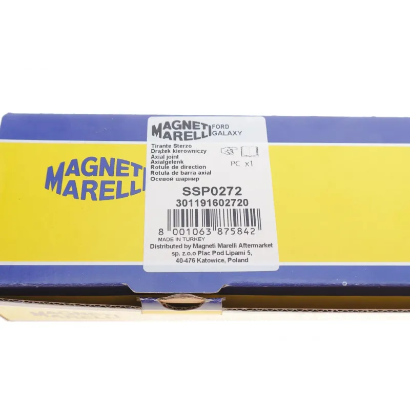 Тяга рульова MAGNETI MARELLI 301191602720 передня вісь для Ford Galaxy, Seat Alhambra, VW Sharan 1995-2010
