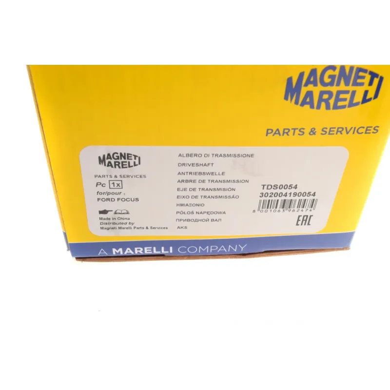 Піввісь права MAGNETI MARELLI 302004190054 для Ford Focus, Mondeo 1.8-3.0 2000-2007