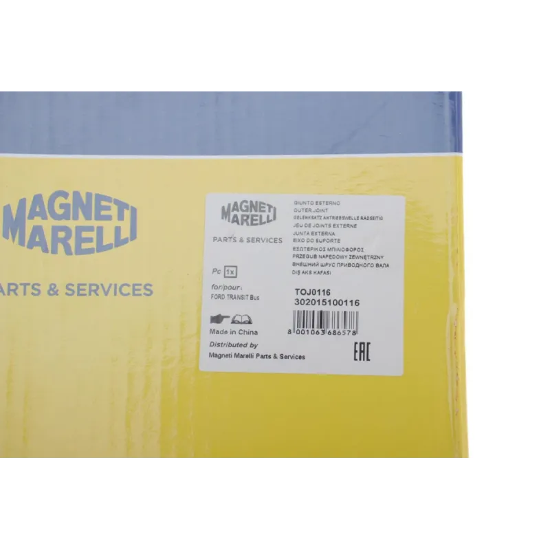 ШРКШ зовнішній MAGNETI MARELLI 302015100116 для Ford Transit 2.0/2.3/2.4Di 2000-2006 (28x26) (ABS 48z)