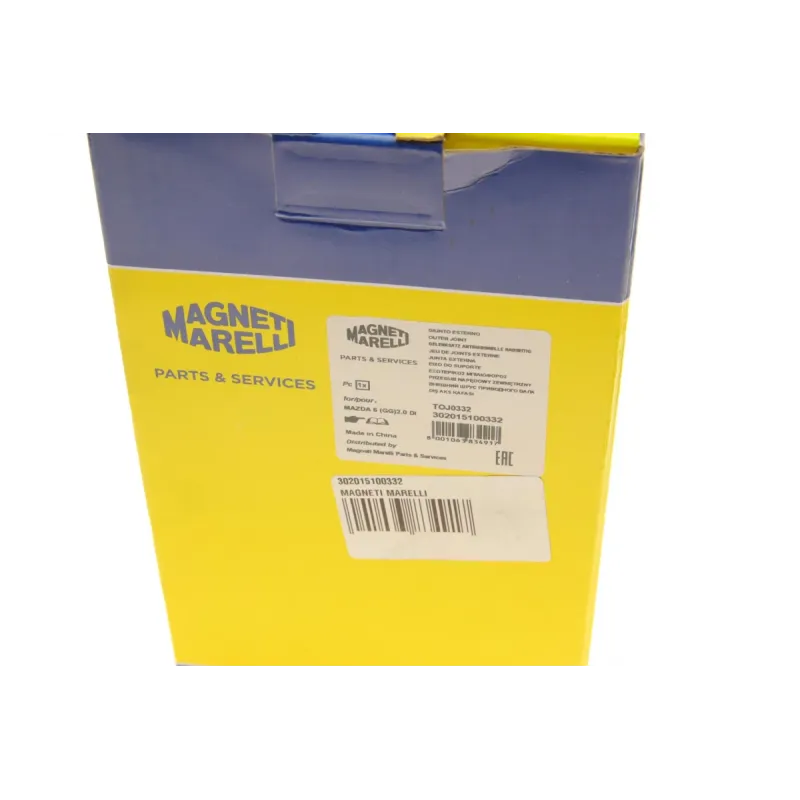 ШРКШ зовнішній MAGNETI MARELLI 302015100332 для Mazda 6 (GG) 2.0 DI 2002-2007 передній