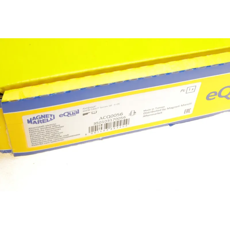 Склопідіймач передній правий MAGNETI MARELLI 350103170056 для BMW 3 (E46) 1998-2005
