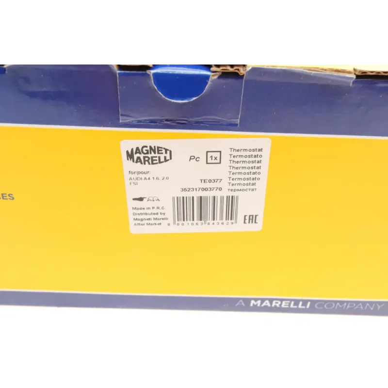 Термостат MAGNETI MARELLI 352317003770 для Audi A4 B6/B7 1.8T/2.0 105°C
