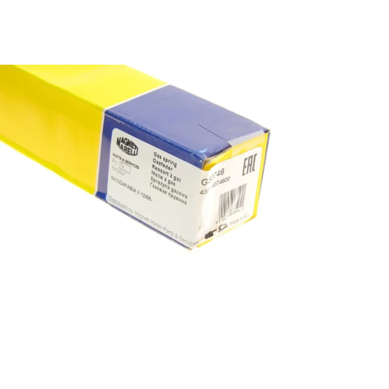 Амортизатор кришки багажника MAGNETI MARELLI 430719074600 для Skoda Fabia 2006-2014, 495 мм