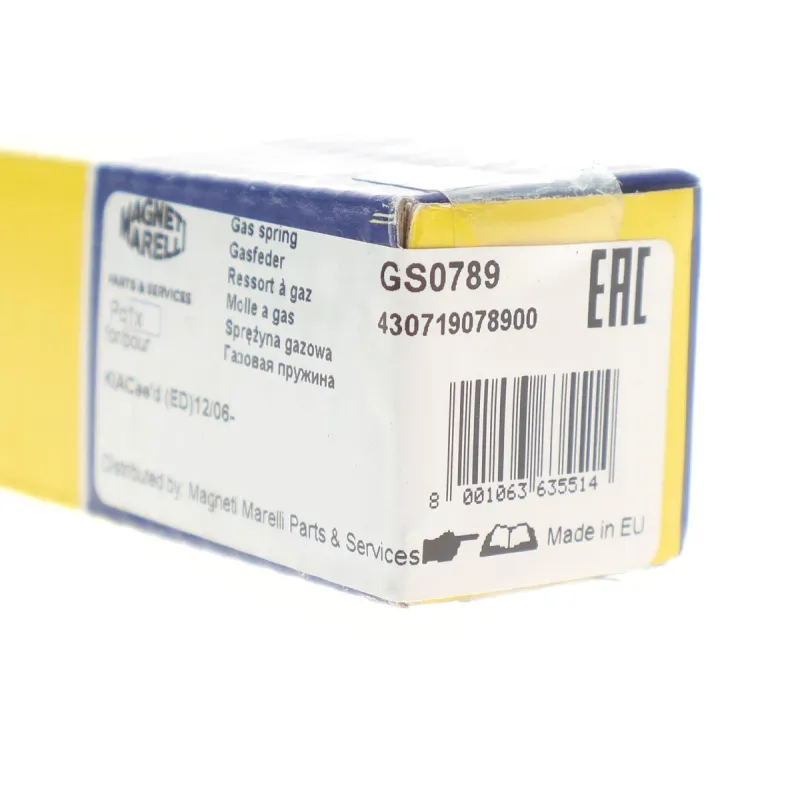 Амортизатор кришки багажника MAGNETI MARELLI 430719078900 для Opel Astra H TwinTop 2005-2007, 405 мм