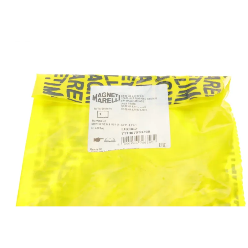 Форсунка омивача фари ліва MAGNETI MARELLI 711307030769 для BMW 5 F10 2010-2016