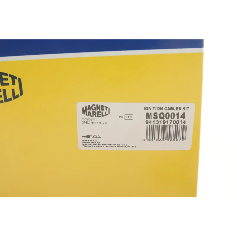 Проводи запалювання MAGNETI MARELLI 941319170014 для Opel Astra F, Vectra A/B 1.8-2.0 i 16V 1993-2000