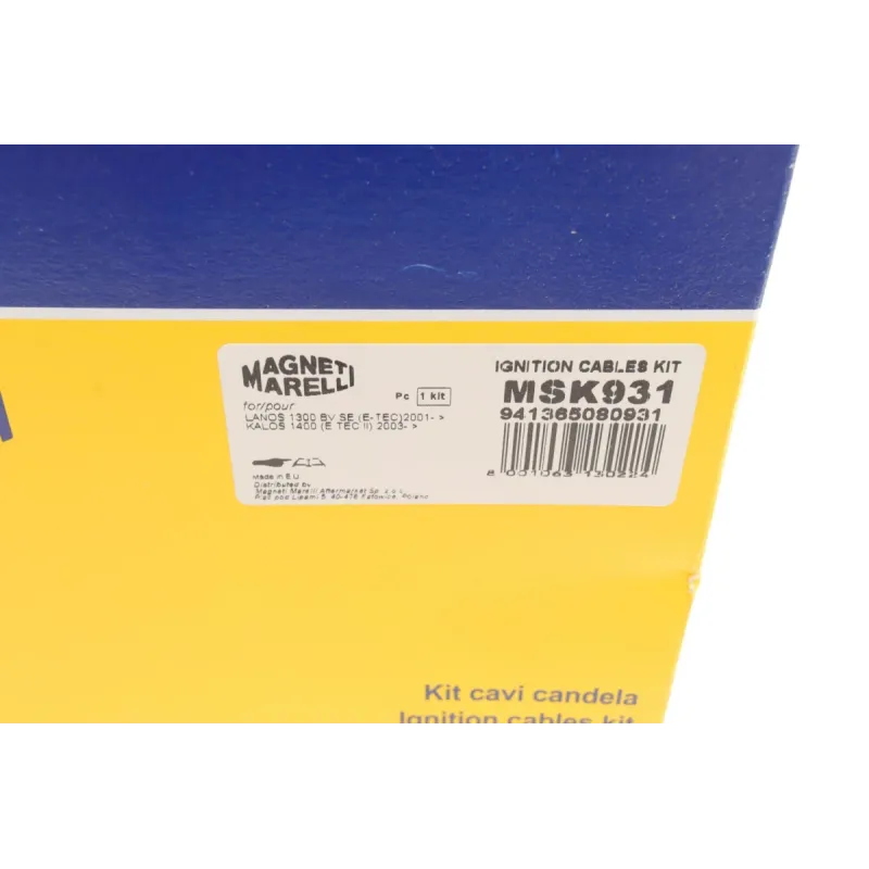 Проводи запалювання MAGNETI MARELLI 941365080931 для Daewoo Lanos Kalos 1.4 1.5 1997-