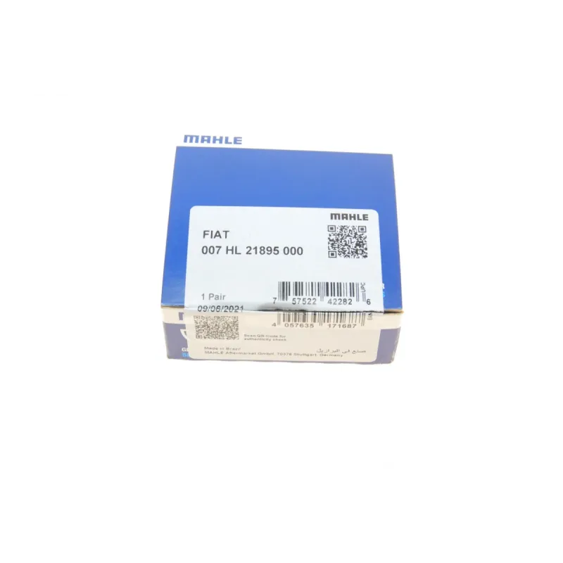 Вкладиші корінні MAHLE 007 HL 21895 000 для Fiat Doblo 1.2/1.4, Alfa Romeo Mito 1.4, діаметр вала 47.982-48.000 мм
