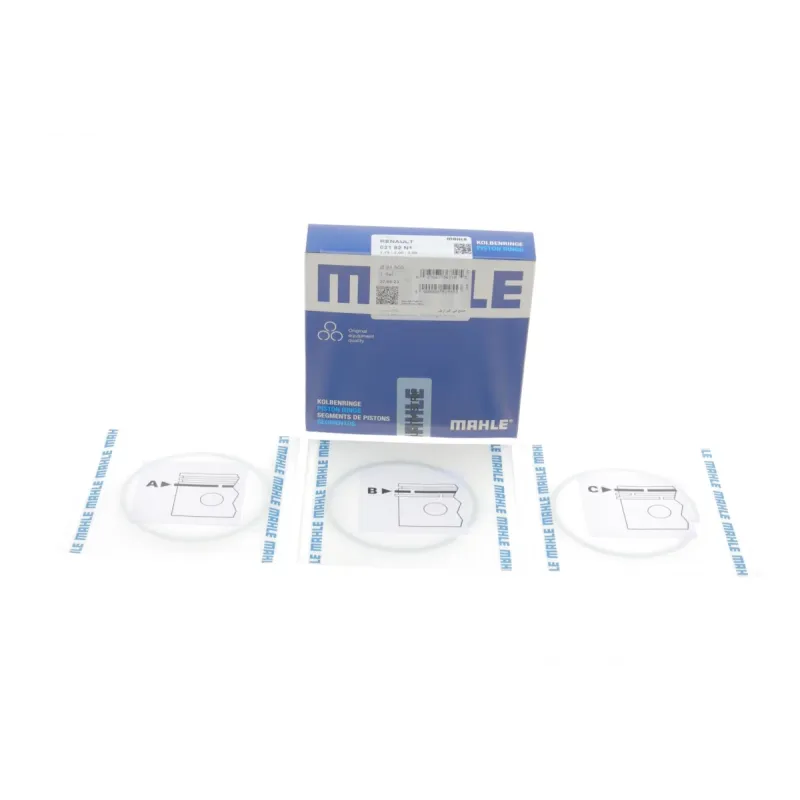 Комплект поршневих кілець MAHLE 021 82 N1 для Renault 11/19/21/9/Super 5 1.7i (F2N/F3N) 81.50мм