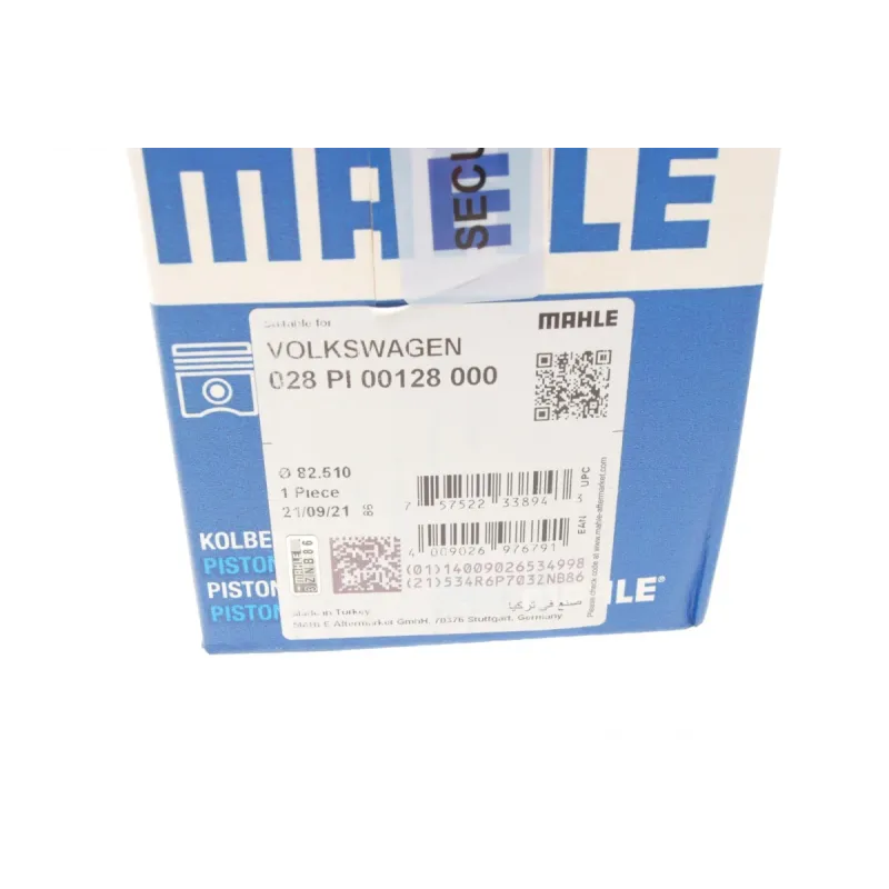 Поршень MAHLE 028 PI 00128 000 для Audi A4 B8, VW Passat B7 1.8 TSI 82.51 мм STD