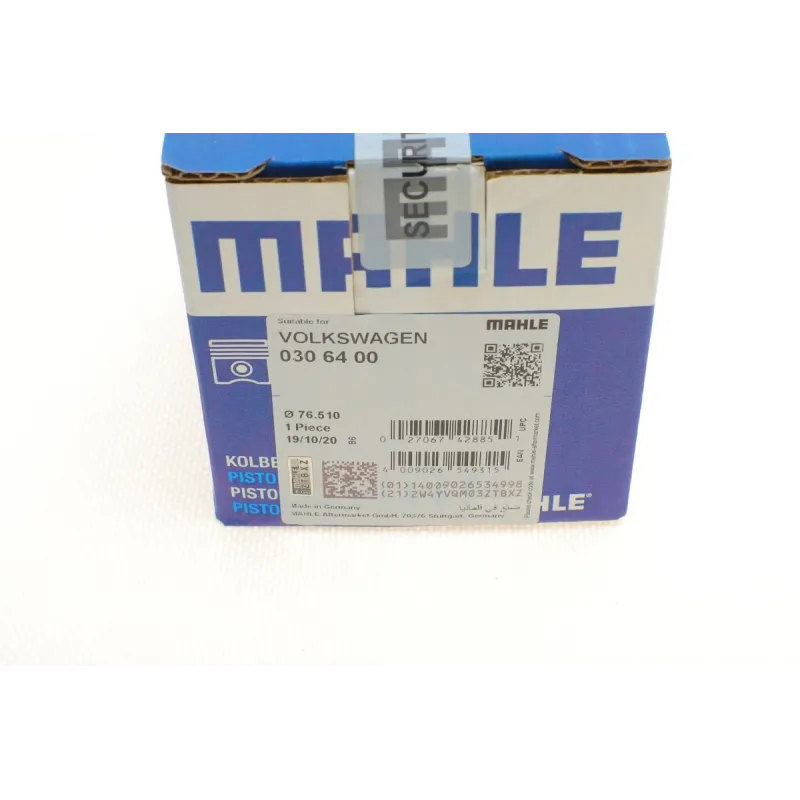 Поршень MAHLE 030 64 00 для Skoda Fabia, VW Polo 1.2 2001-2008 (76.51мм STD)