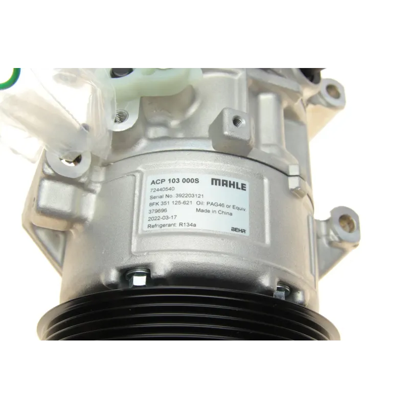 Компресор кондиціонера MAHLE ACP 103 000S для Toyota Avensis T25 2003-2008 1.6/1.8