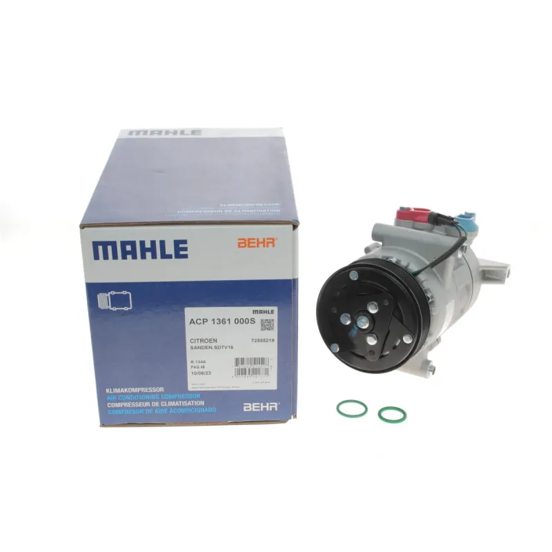 Компресор кондиціонера MAHLE ACP 1361 000S для Ford Transit 2.2 TDCi 2011-2014 (6PK, Ø110мм)