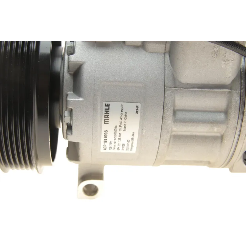 Компресор кондиціонера MAHLE ACP 193 000S для Audi A4/A5/A6/Q5 2.4-3.2 2004-2017, Ø 125 мм