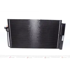 Радіатор кондиціонера MAHLE AC 345 000S для BMW 5 (E60/E61) 2.0D-4.4D 02-10, 610x381x16 мм
