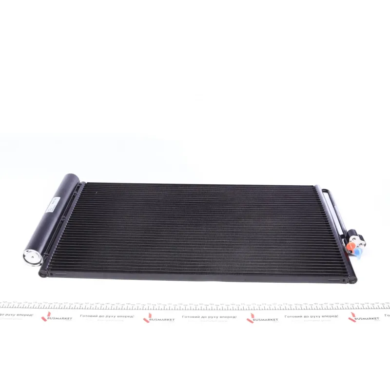 Радіатор кондиціонера MAHLE AC 345 000S для BMW 5 (E60/E61) 2.0D-4.4D 02-10, 610x381x16 мм