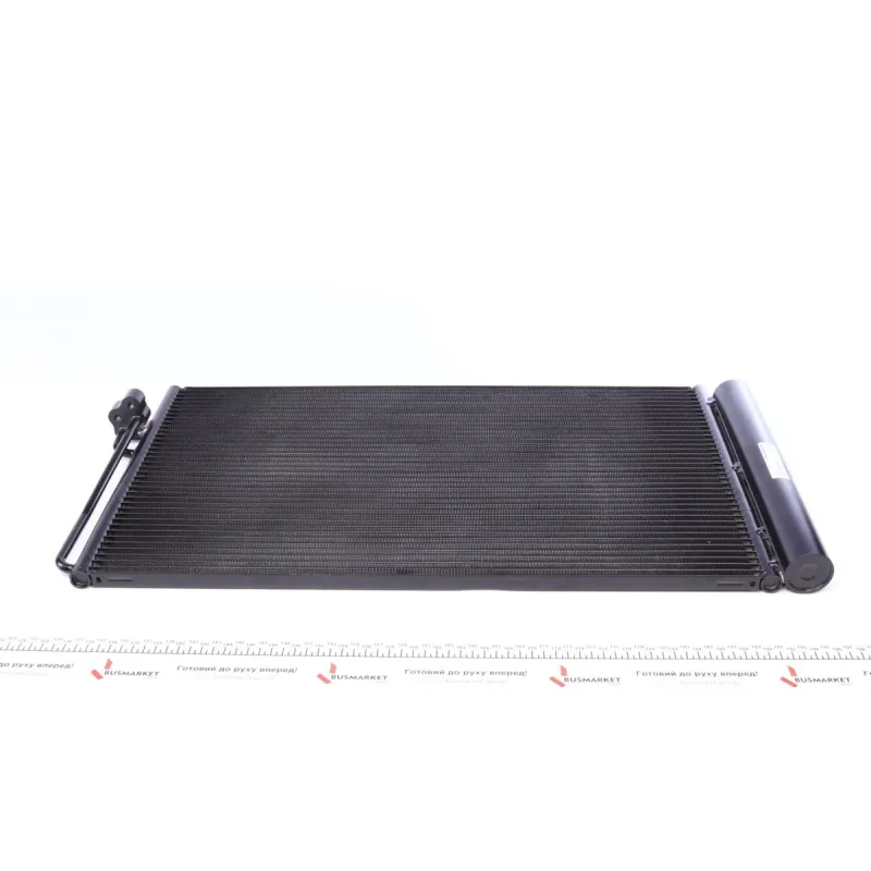 Радіатор кондиціонера MAHLE AC 345 000S для BMW 5 (E60/E61) 2.0D-4.4D 02-10, 610x381x16 мм