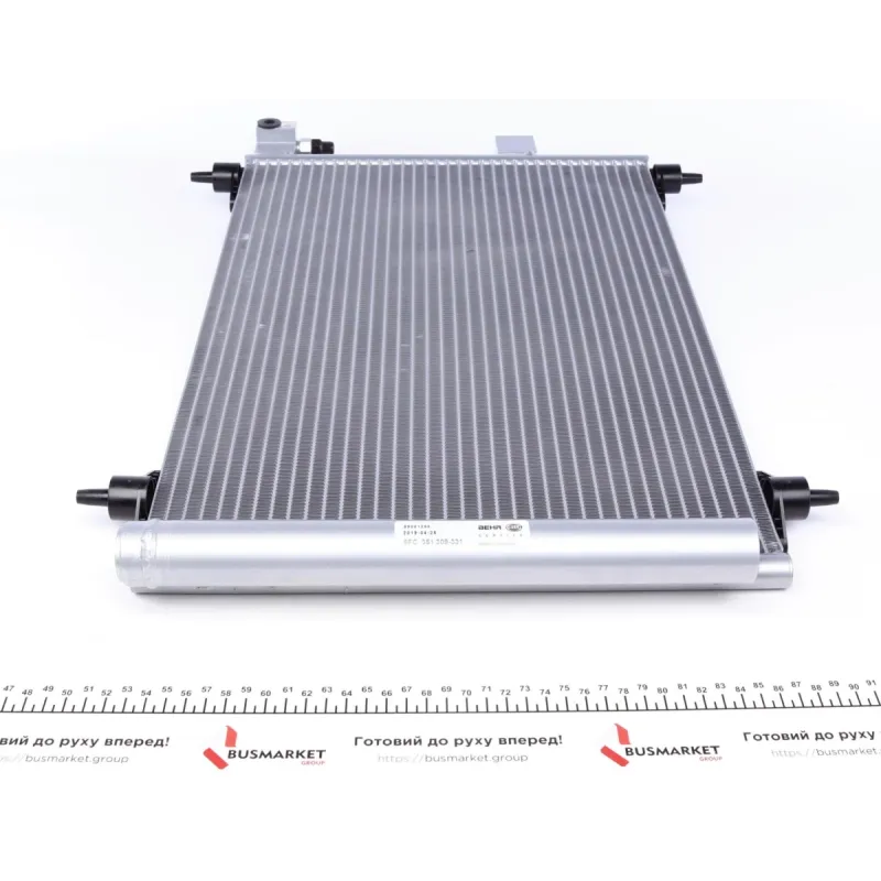 Радіатор кондиціонера Citroen C5 II/III/C6/Peugeot 407 1.6-3.0D 02-