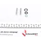 Радіатор кондиціонера MAHLE AC 637 000S для Opel Astra J, Chevrolet Cruze, 626x397x16 мм