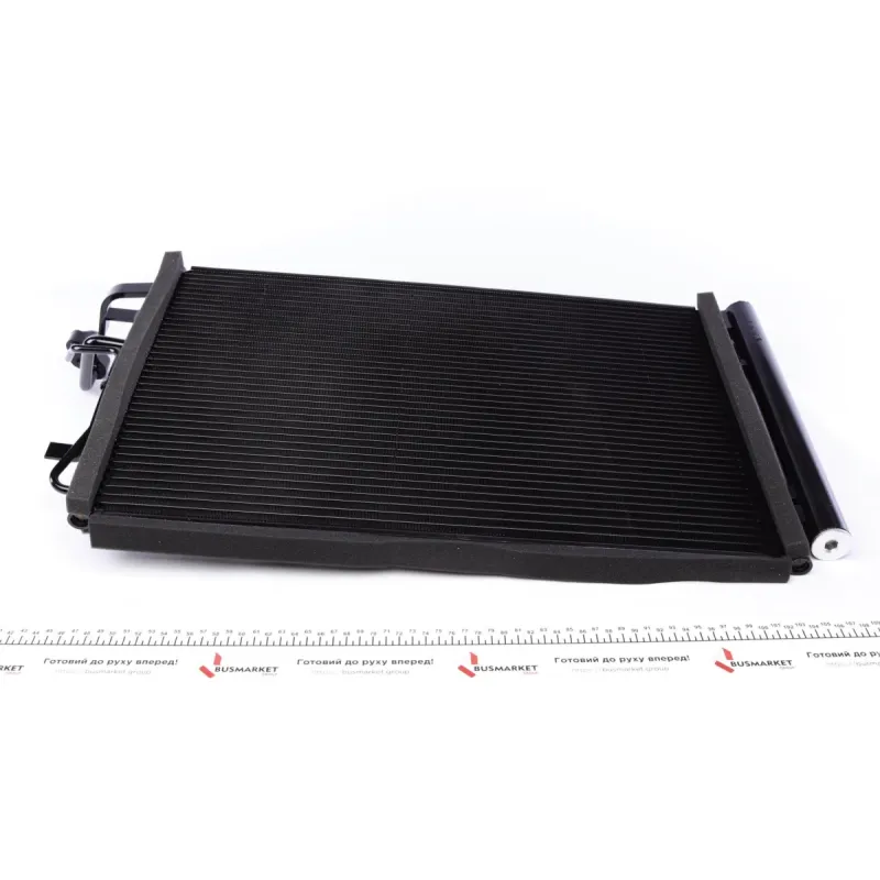Радіатор кондиціонера MAHLE AC 697 000S для Kia Ceed 1.4-2.0 (ED) 2006-2012 з осушувачем, 567x391 мм