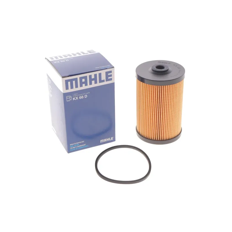 Фільтр паливний MAHLE KX 68D для Mercedes-Benz T2/LN1 609 D 1986-1994, діаметр 68 мм