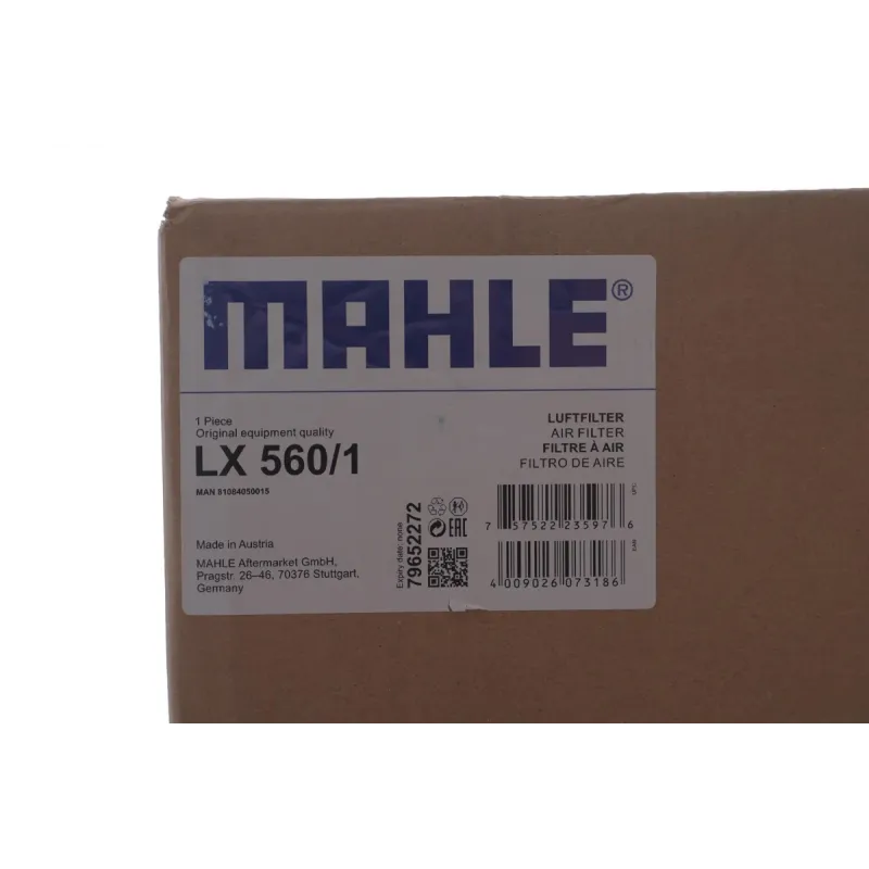 Фільтр повітряний MAN L2000 95-