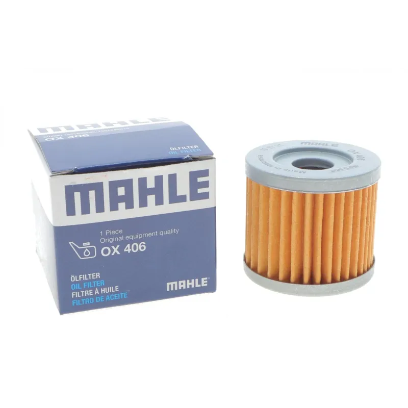 Фільтр масляний MAHLE OX 406 для Suzuki AN Burgman, GN, GS, GZ, TU; Hyosung Aquila, GT, GV, Karion, XRX