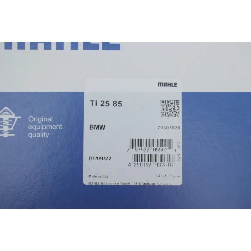 Термостат MAHLE TI 25 85 для BMW 3 (E46) 318d 1998-2003, 85°C