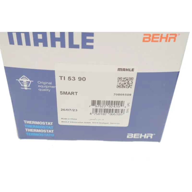 Термостат MAHLE TI 53 90 для Smart City-Coupe/Cabrio (450) 0.6/0.7i 1998-2007, 90°C