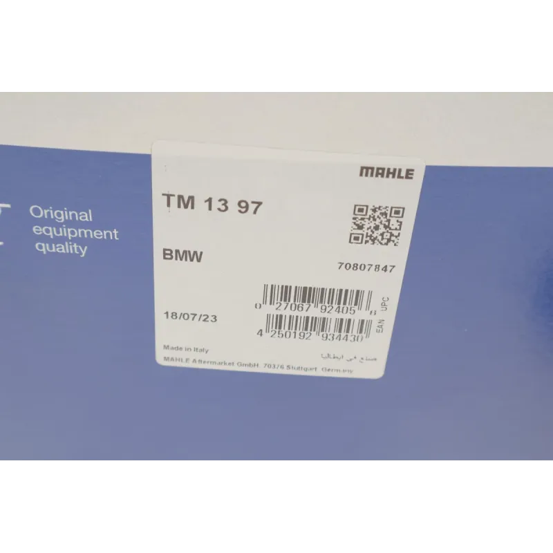 Термостат MAHLE TM 13 97 для BMW 3 (E46) 5 (E39/E60) 7 (E38/E65) X5 (E53) 97°C